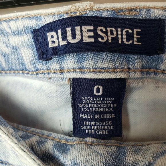 Blue Spice Youth Stretchy Cotton blend Size 0 NWT - Picture 6 of 9